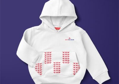 Kids Pull On Hoodie Mockup by Creatsy 3