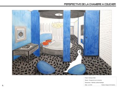 Perspective chambre p18