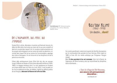Projet no 1 A la manie re de Klimt Page 03