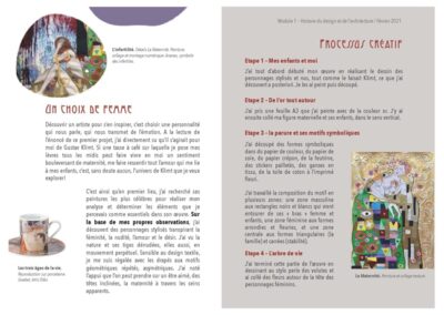 Projet no 1 A la manie re de Klimt Page 10