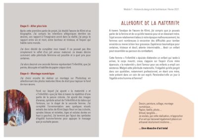 Projet no 1 A la manie re de Klimt Page 11