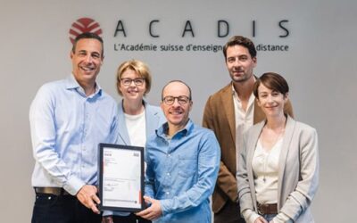 Le groupe Acadis obtient la nouvelle certification eduQua 2021
