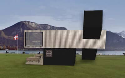 Des containers aménagés en restaurant, par notre étudiante Sophie !