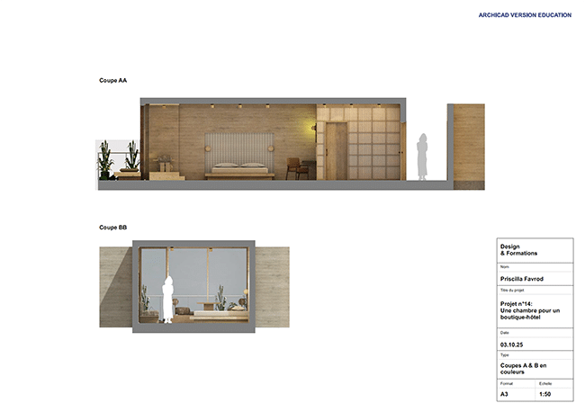 Chambre d'hôtel conçue par notre étudiante Priscilla ! 2 blog Capture decran 2025 12 17 a 16.20.04