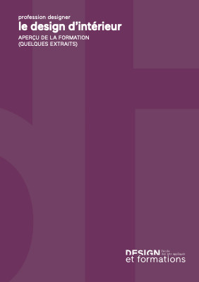 Extrait de cours designer d’intérieur - Design et Formations